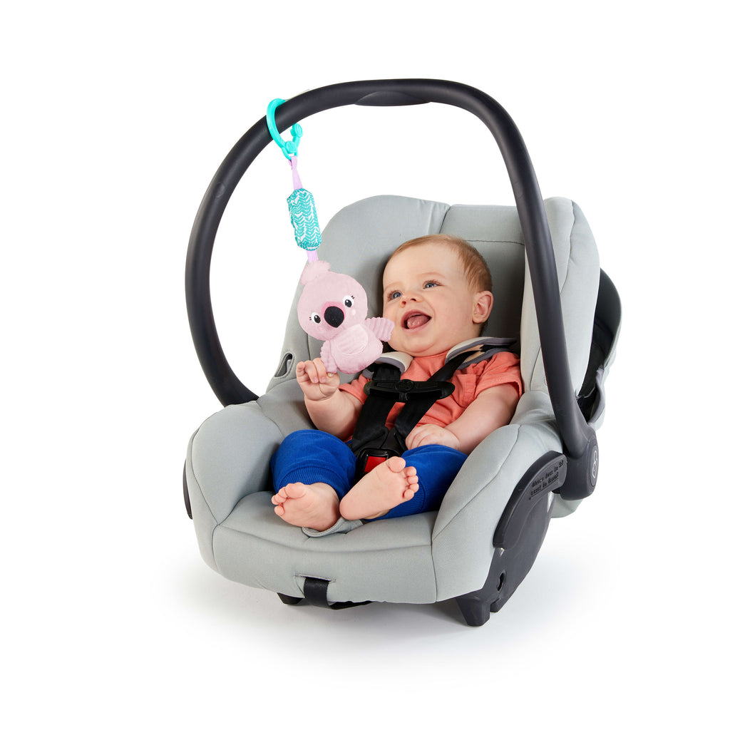 Flamingo Plush Take-Along Baby Toy Z909