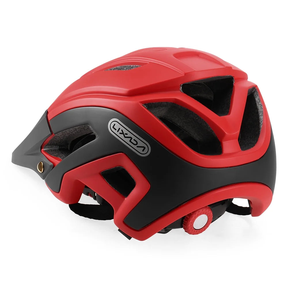 Lightweight Cycling Helmet with Detachable Visor, 16 Vents F7921