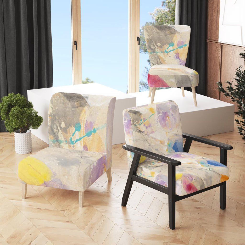 Upholstered Modern Accent Chair X550129