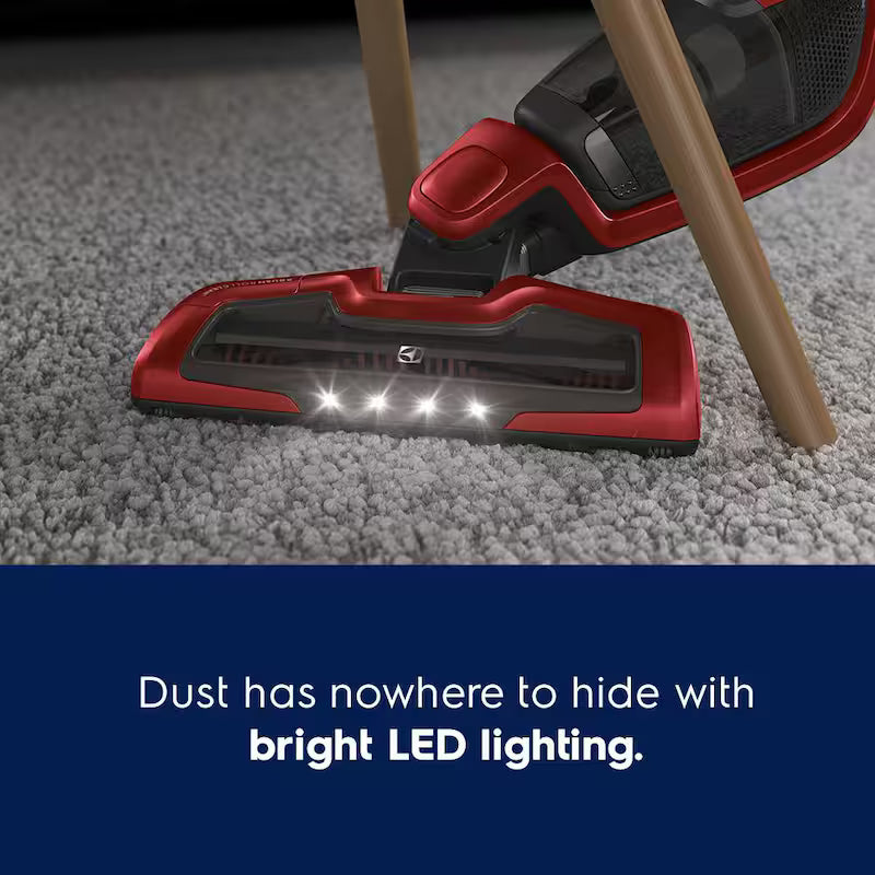Red Cordless Stick Vacuum Z733