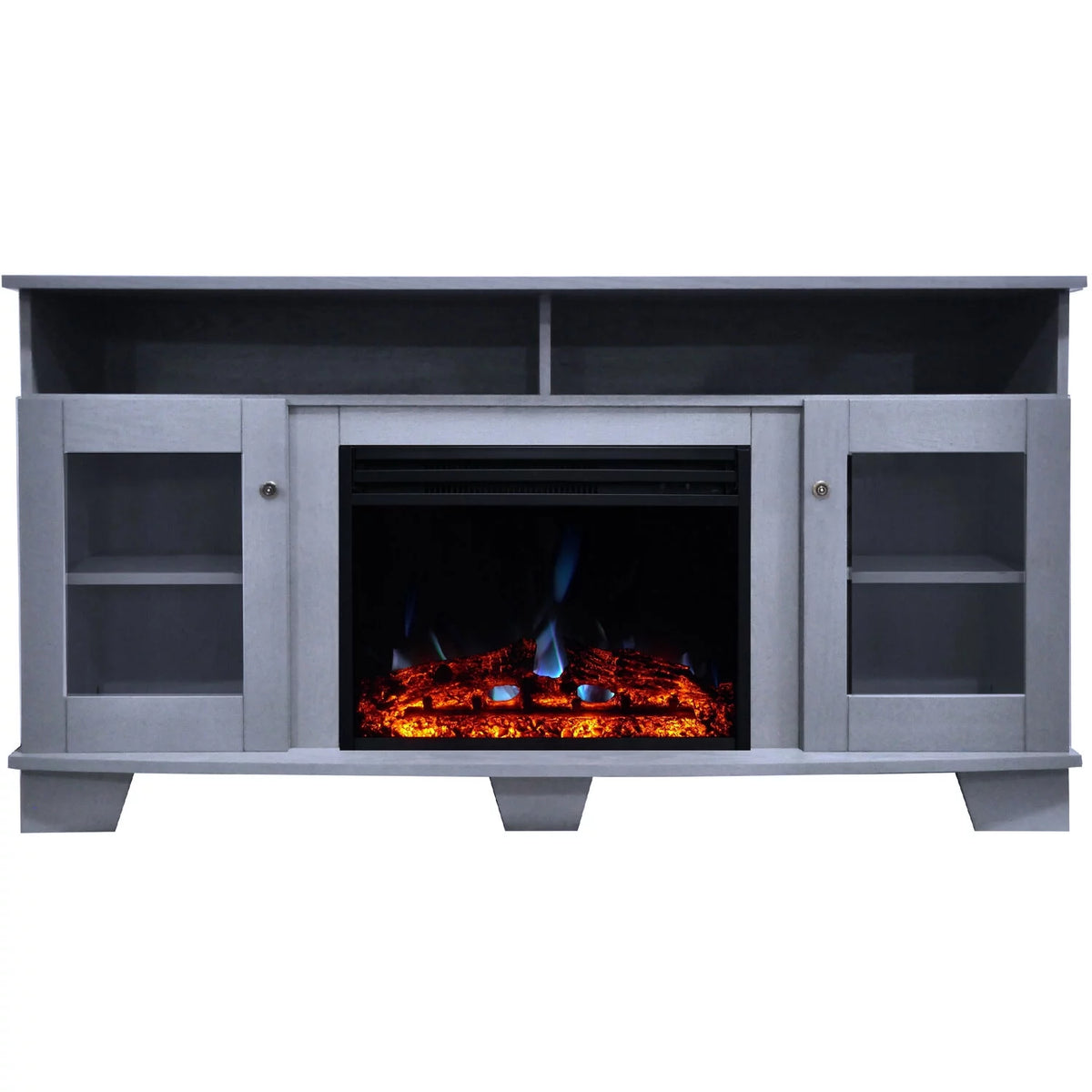 59'' Electric Fireplace with Remote D727635