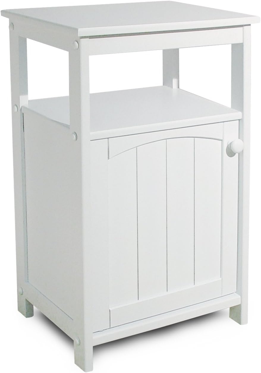 White Telephone Stand F245