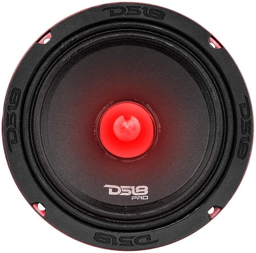 6.5 Midrange Car Speakers 4 Ohms 500W Max Y194826