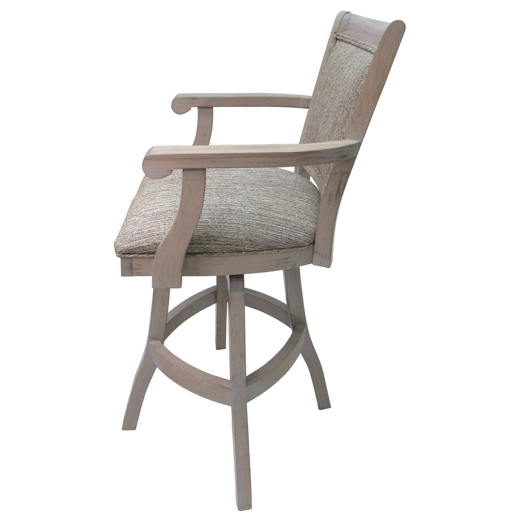 Mango Wood Extra Tall Swivel Bar Stool W870