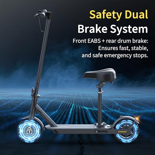 Electric Scooter with Dual Braking Dual Suspension X96357