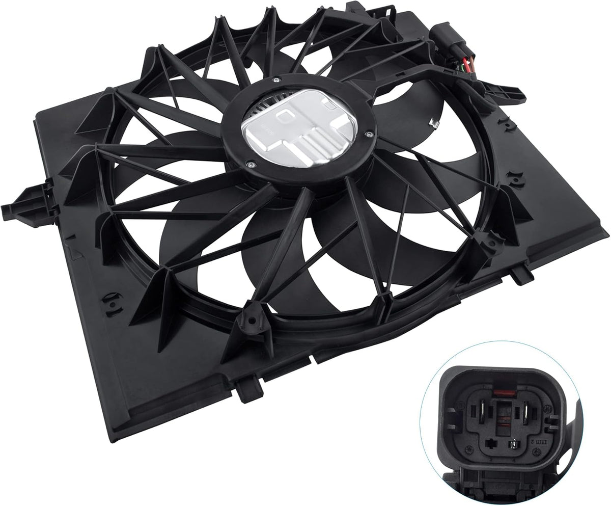 Engine Cooling Fan Assembly for BMW E60 525 530 545 645 / E65 750 I924