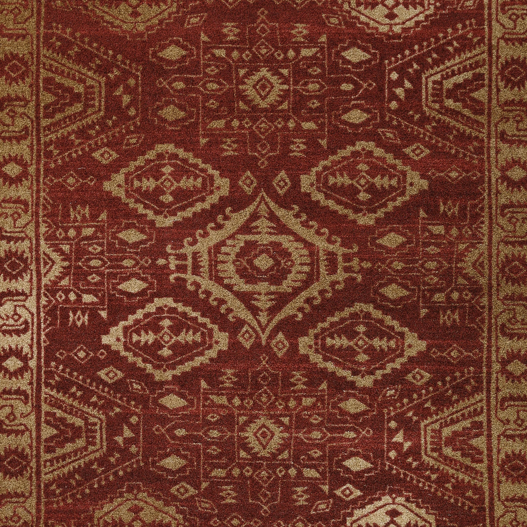 Red Gold 5' x 7' Area Rug Y531199