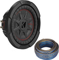 8" DVC 2-ohm Subwoofer with Speaker Wire R750608