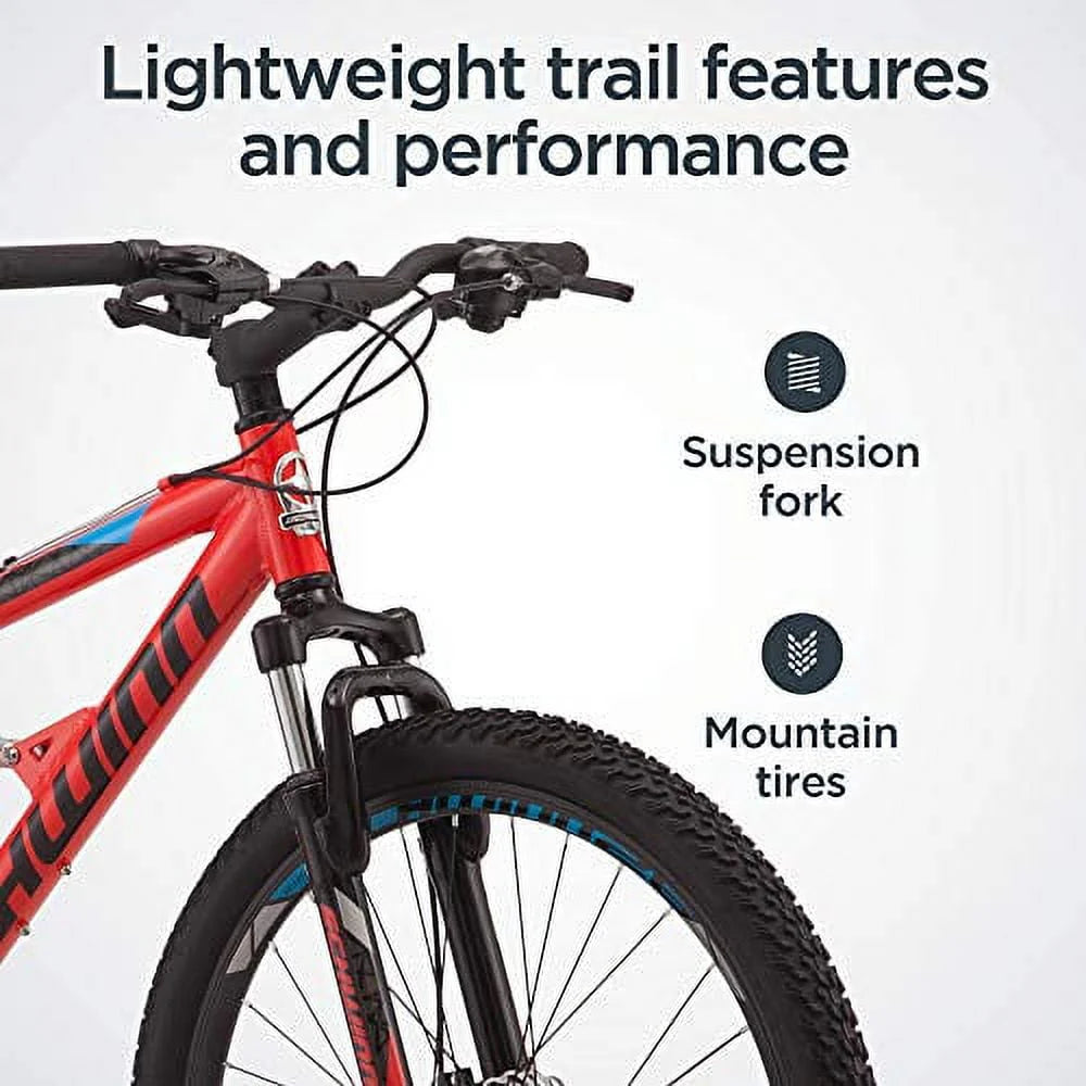 26 In. Wheels 24-Speed Aluminum Full Suspension Mountain Bike F8932