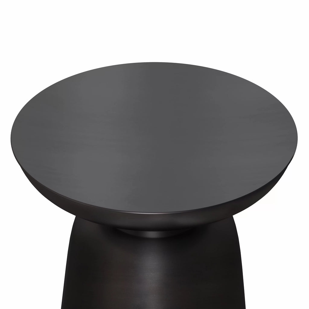 16 inch Metal Accent Side Table O19158