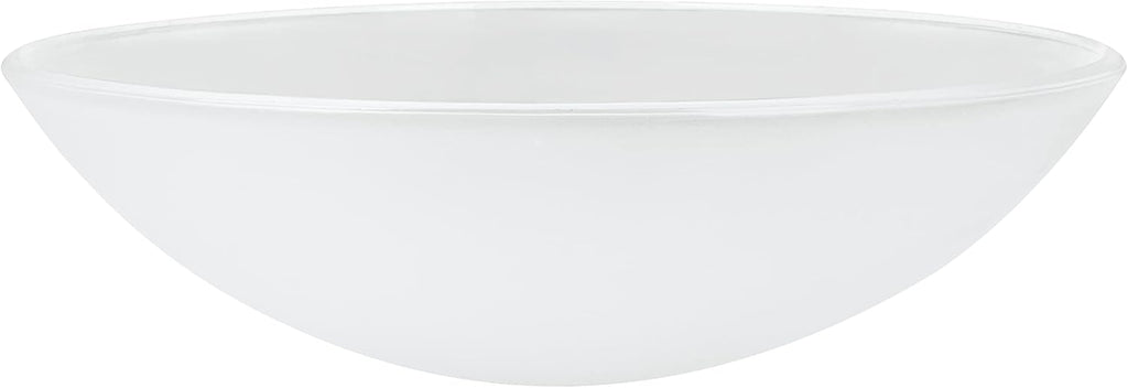Frosted Glass Shade, 14-7/8" Diameter x 4-1/2" Height L4197