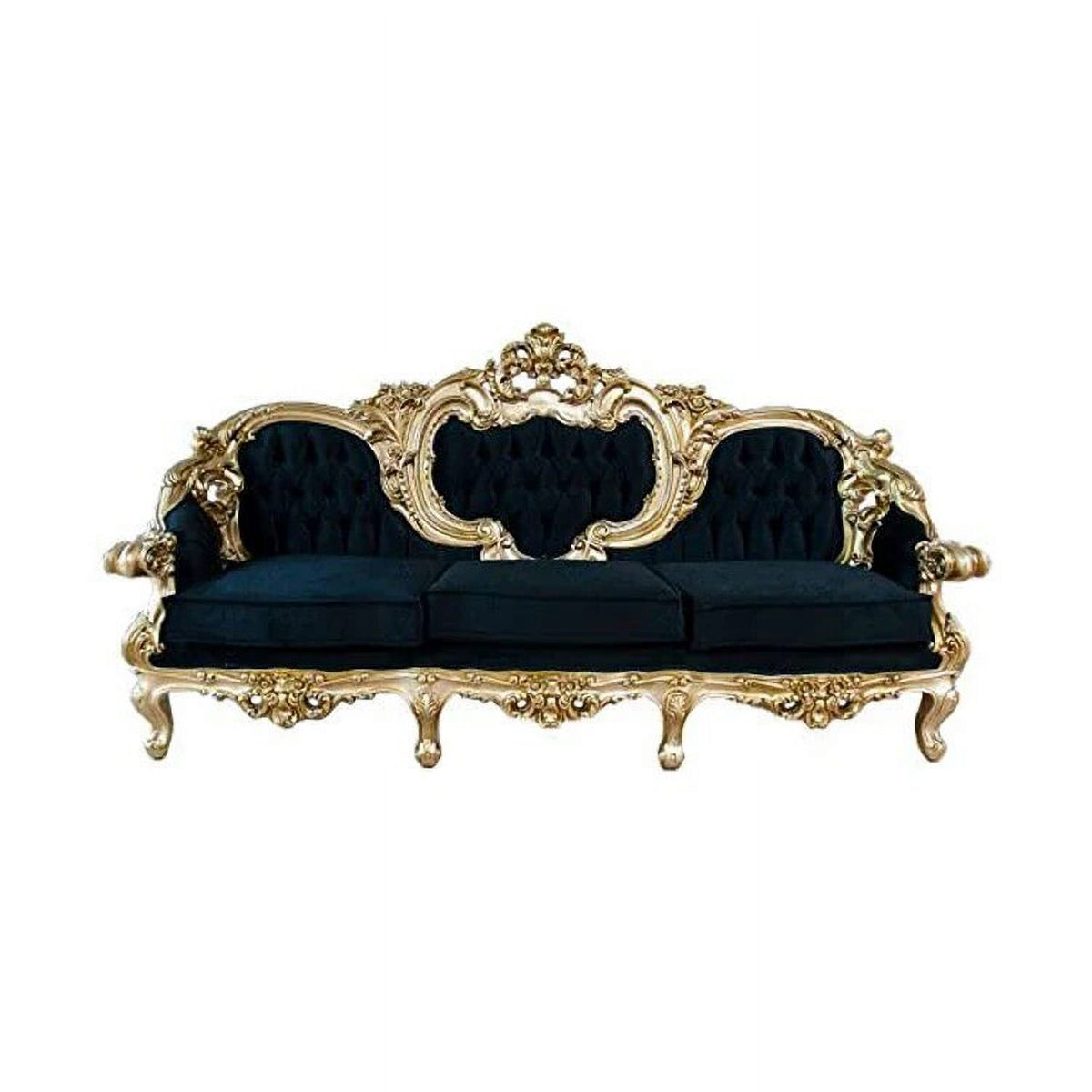 Golden Wooden Sofa Set H25027