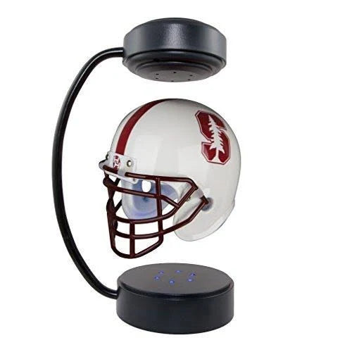 Collectible Levitating Football Helmet with Electromagnetic Stand N8546