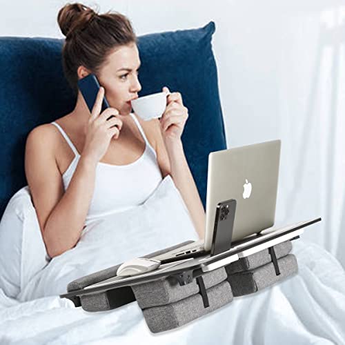 3 in 1 Foldable Adjustable Height Lap Desk with Cushion N8267