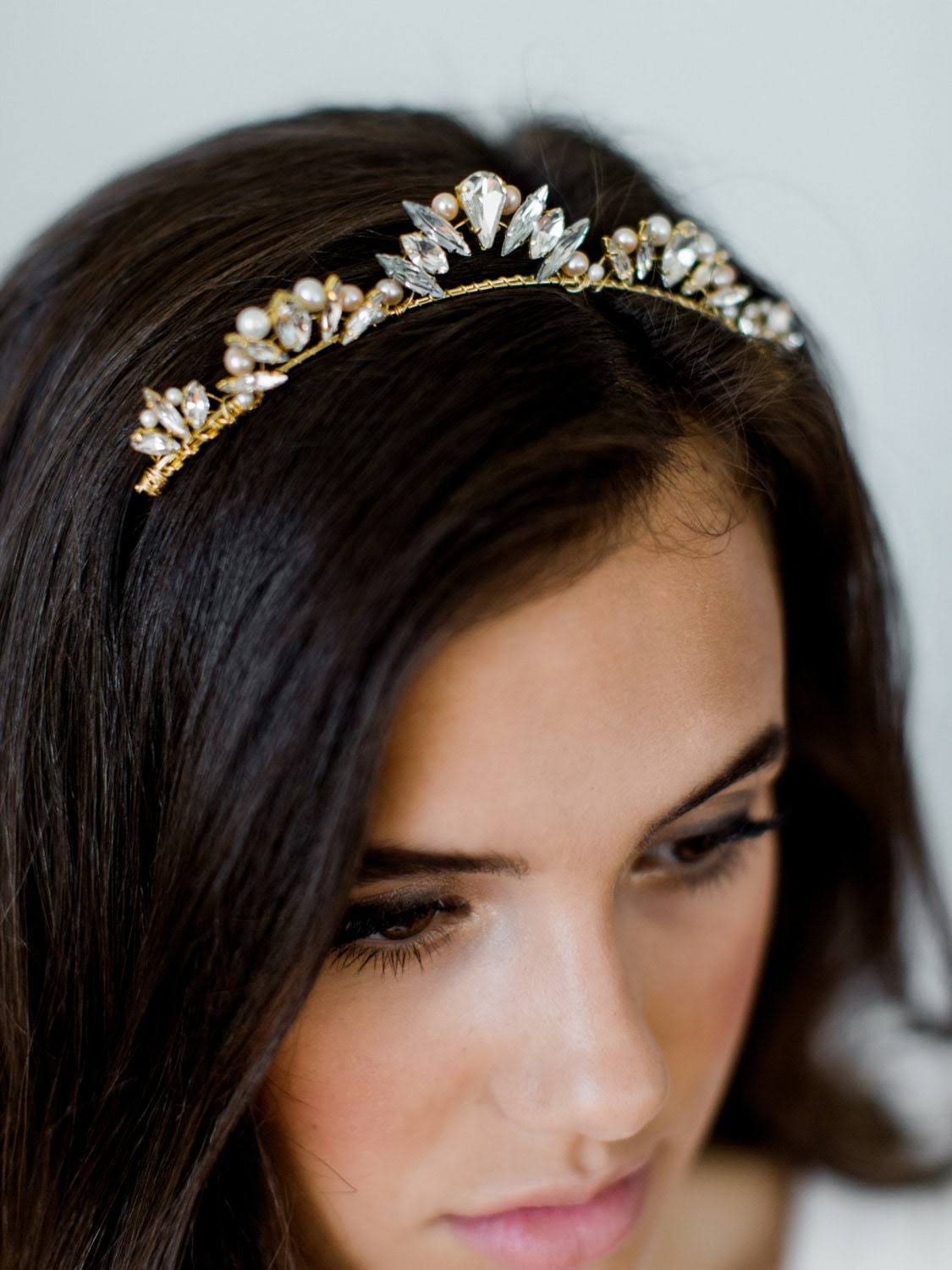 Crystal Pearl Bridal Comb O8966
