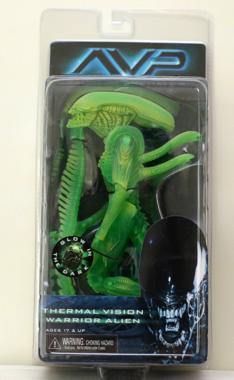 Glow-in-the-Dark Alien Warrior Action Figure C621