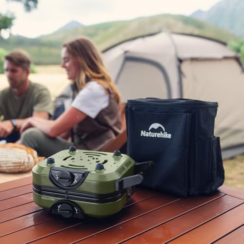 2 Burner Folding Camping Stove with Griddle P394785