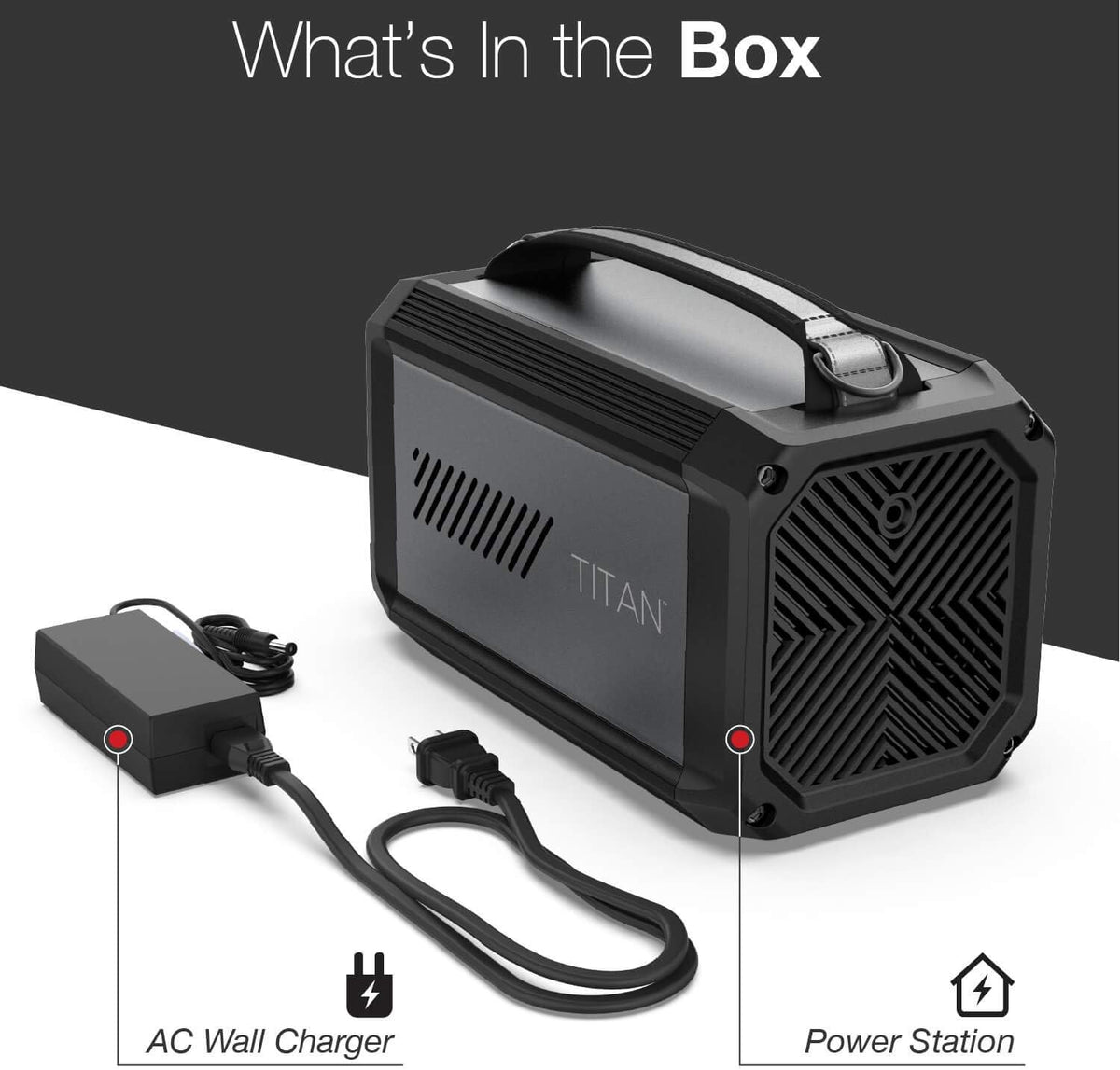 Portable Power Station 225Wh Lithium Battery E373