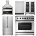 36 Gas Range, Range Hood, Microwave, Refrigerator, Dishwasher, Wine Cooler S843165