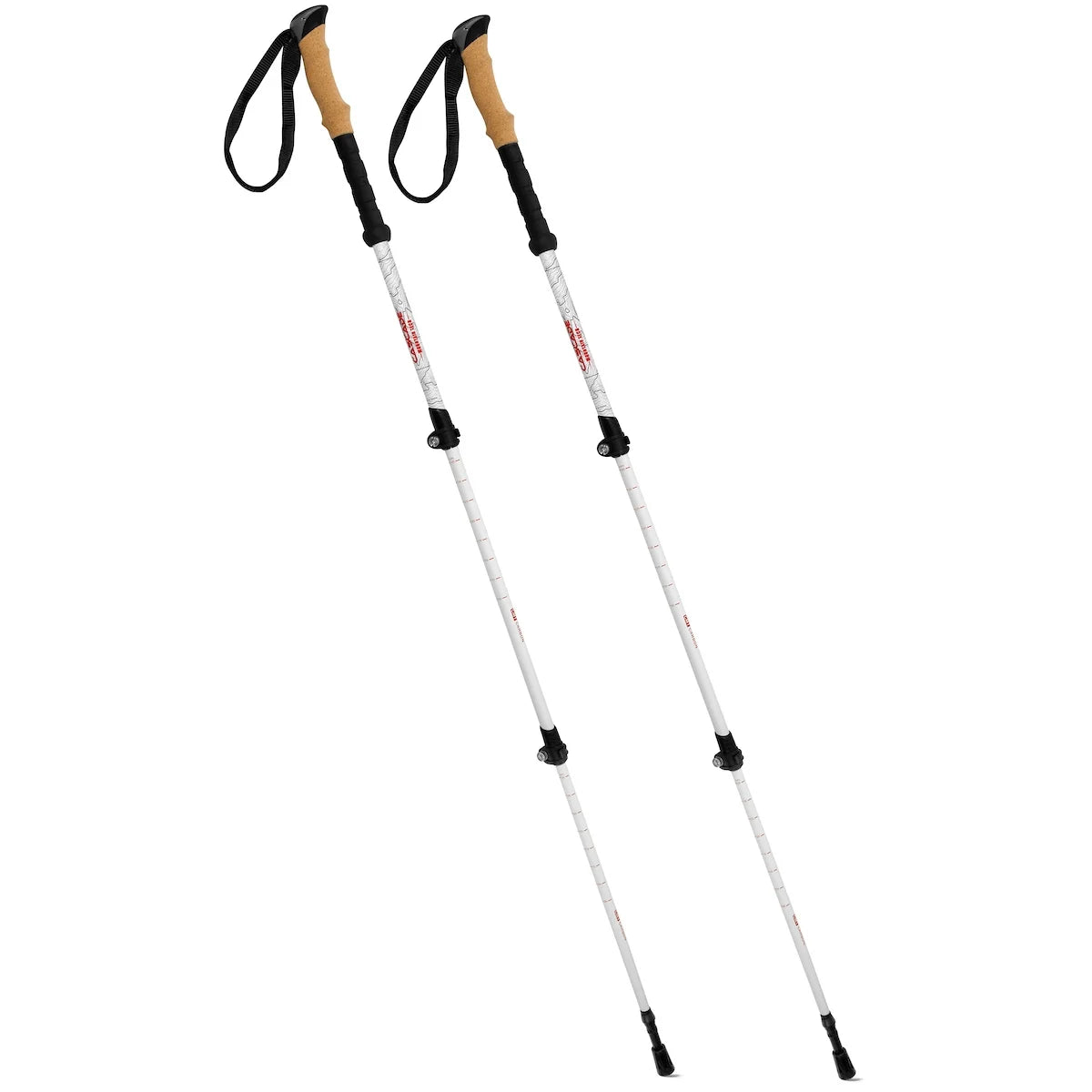 Carbon Fiber Cork Grip Trekking Poles E532