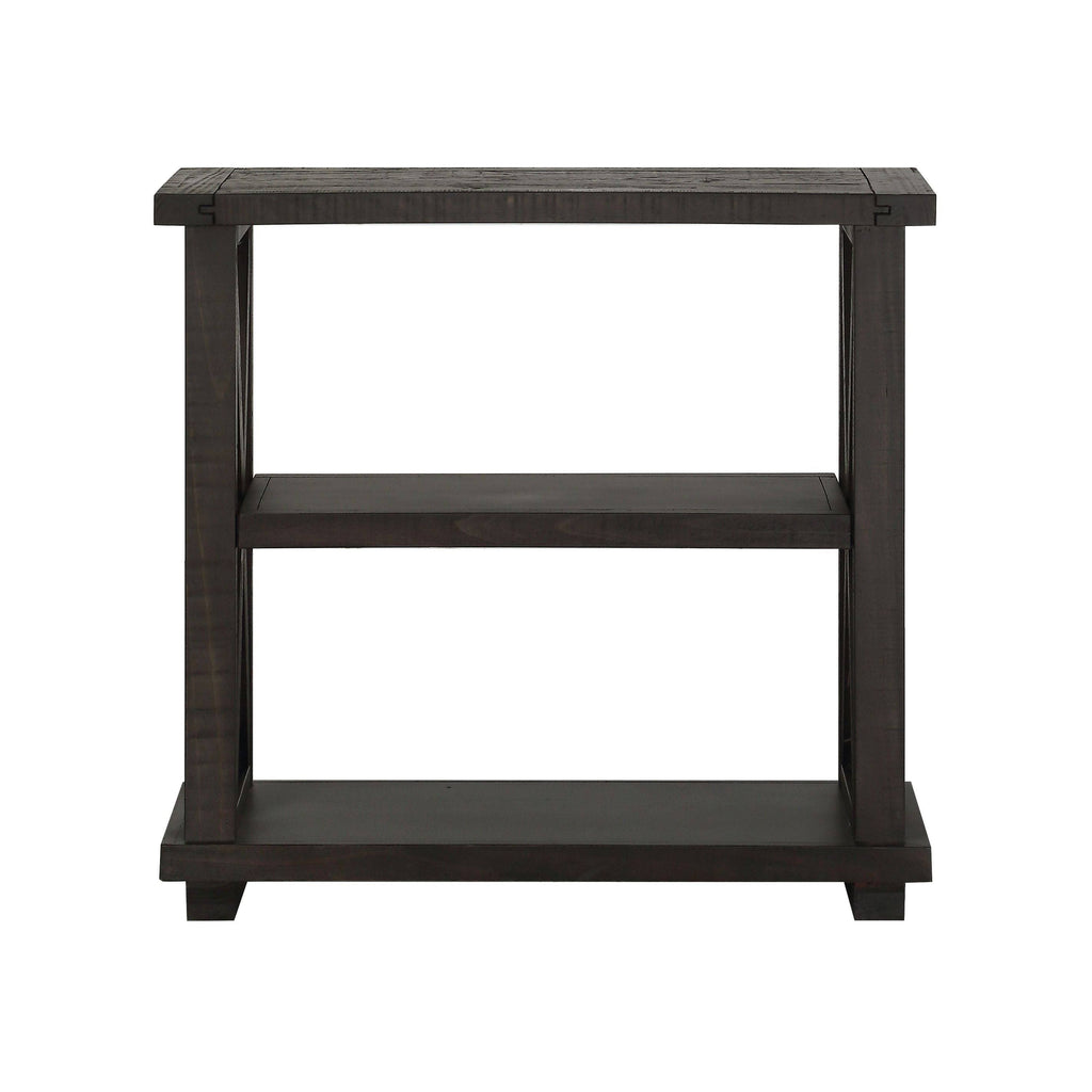 3 Shelf Solid Wood Bookshelf Y23188