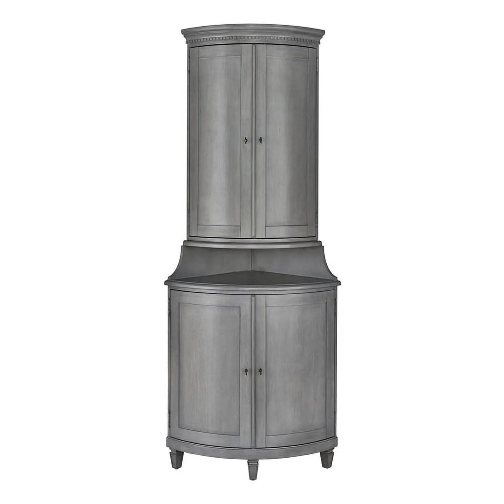 Oak Wood Corner Cabinet S407005