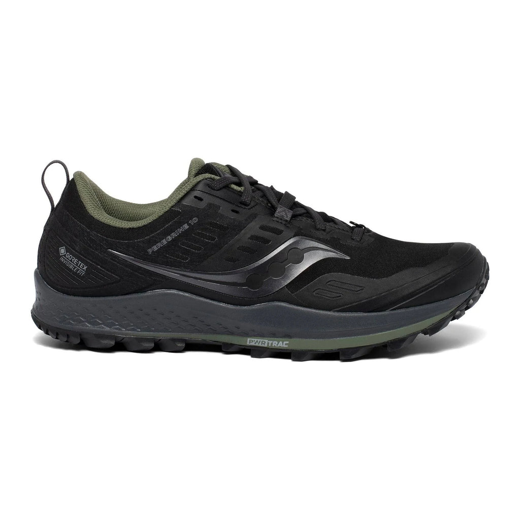 Black/Pine Men's Trail Running Shoes I748144