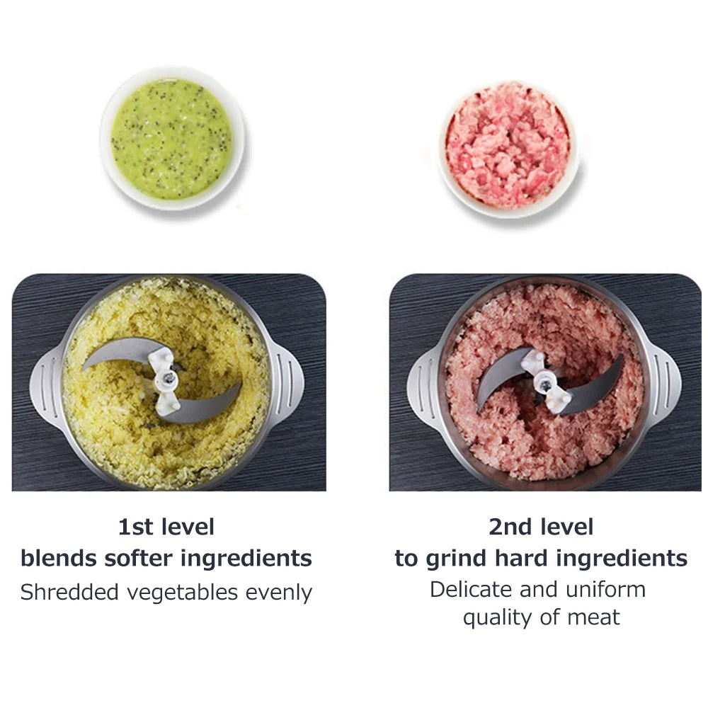 Stainless Steel Electric Meat Grinder 250W O31890