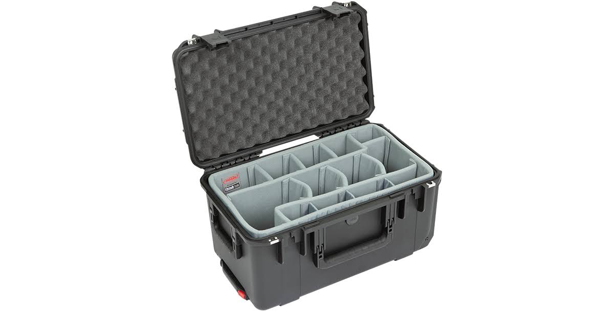 Wheeled Utility Case with Photo Divider Insert (Foam) H357