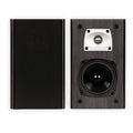 Black Bookshelf Speakers Surround Home Theater Speaker Pair M6116