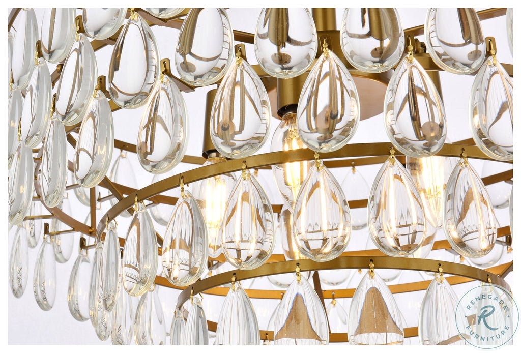 Brass Flush Mount A87227