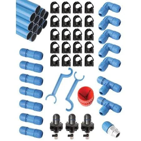 3/4 inch Compressed Air Line Aluminum Tubing Kit T596381