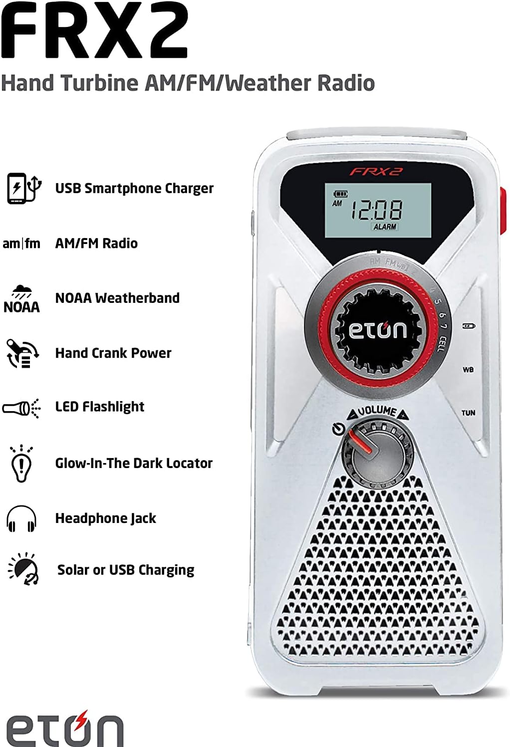 Marine Stereo & Portable Weather Alert Radio Bundle with Bluetooth X96654