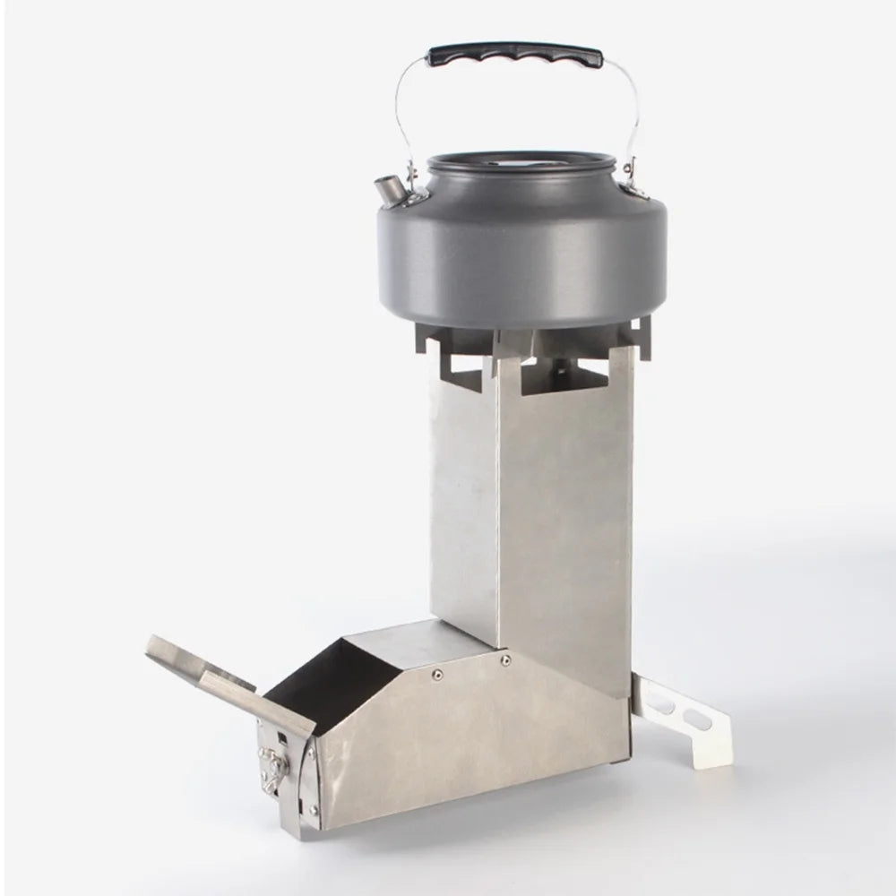 Portable Wood Burning Rocket Stove U52547