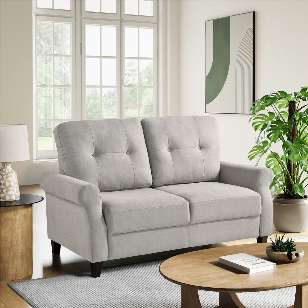 Sand Fabric Sofa C3154
