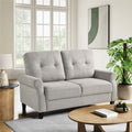 Sand Fabric Sofa C3154