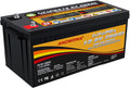 12.8V 200Ah Lithium Iron LiFePO4 Deep Cycle Battery with 100A BMS J42866