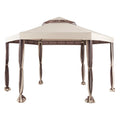 Replacement Canopy Top Cover for Hexagon Gazebo D48465