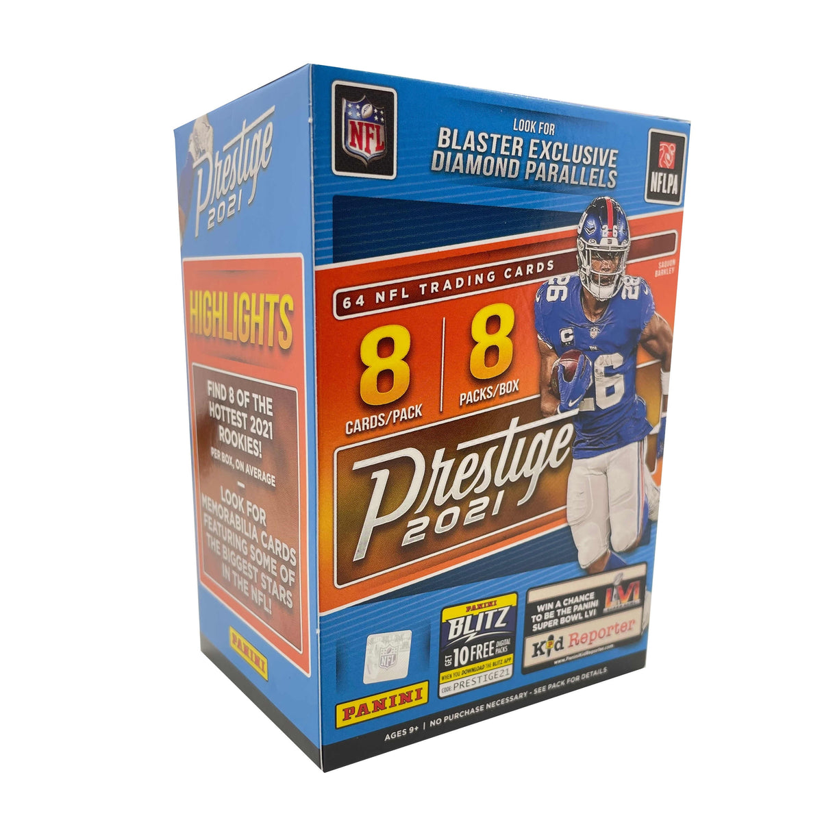 NFL Trading Cards Blaster Box Y4120