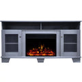 59'' Electric Fireplace with Remote D727635