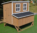 Large Wood Chicken Coop with 4 Nesting Box N5854