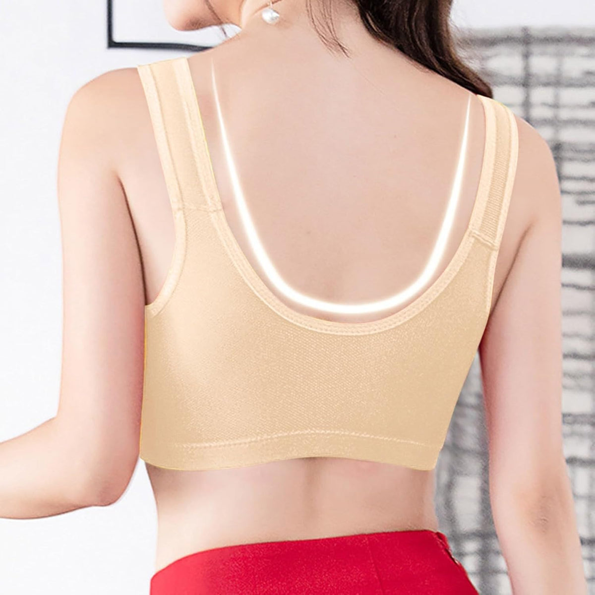 Wireless Push Up Bra Shelf for Closet Organization P897299