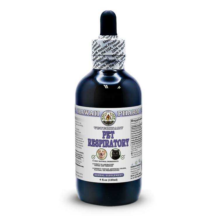Pet Respiratory Veterinary Natural Alcohol-FREE Liquid Extract Y61981
