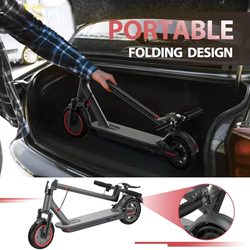 Electric Scooter, Folding, Dual Braking, Dual Suspension, App W80841