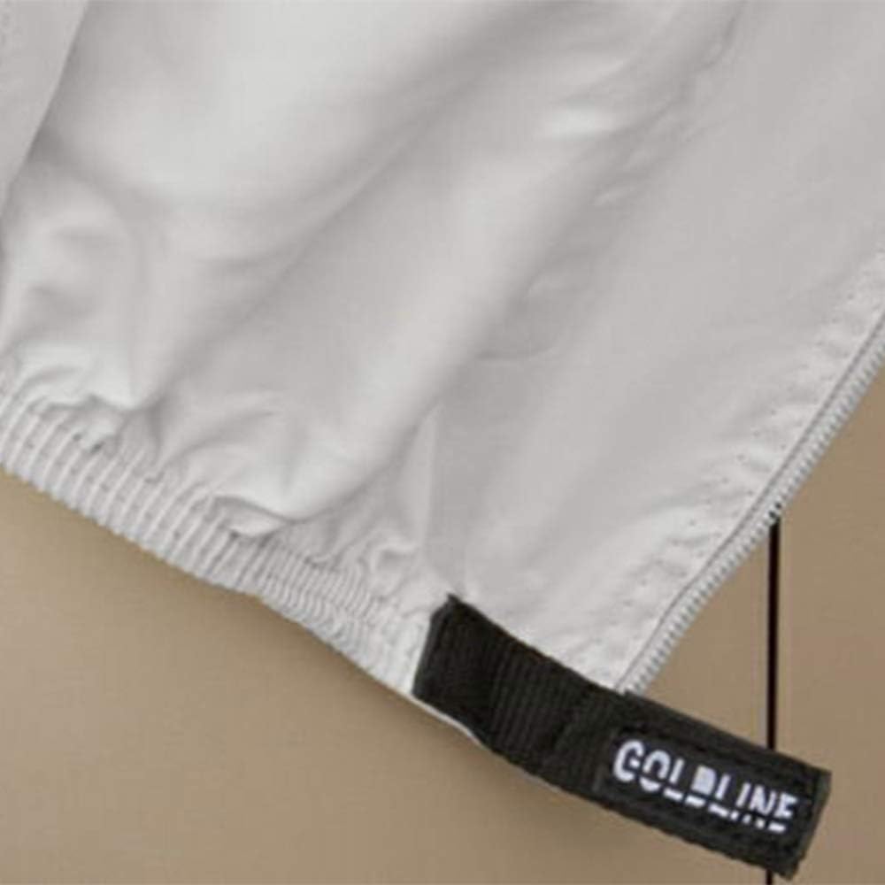 Tan Gray Waterproof Truck Camper Cover C69412