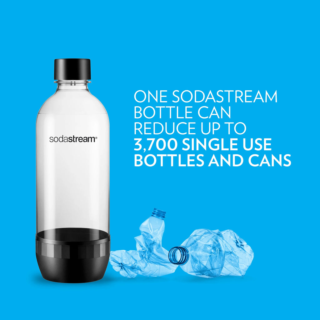 1 Liter Black Carbonating Bottles, 2 Count I447791