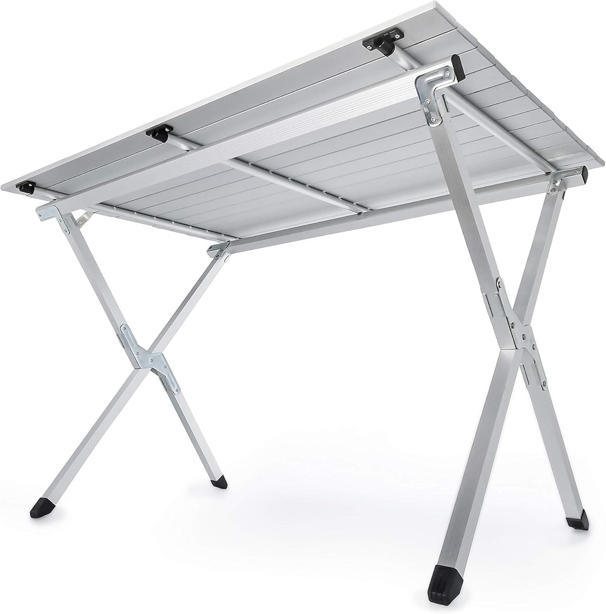 Aluminum Roll-Up Campsite Table with Carrying Bag A725572