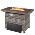 40'' 50,000 BTU Propane Gas Fire Pit Table with Cover C551