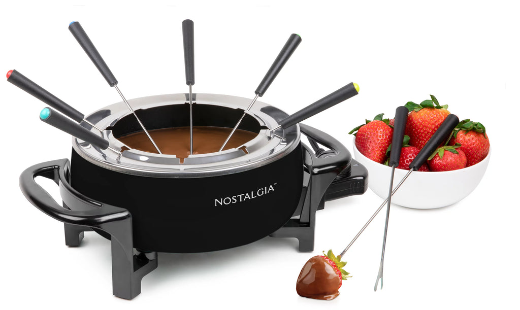 Black 12-Cup Electric Fondue Pot O2161