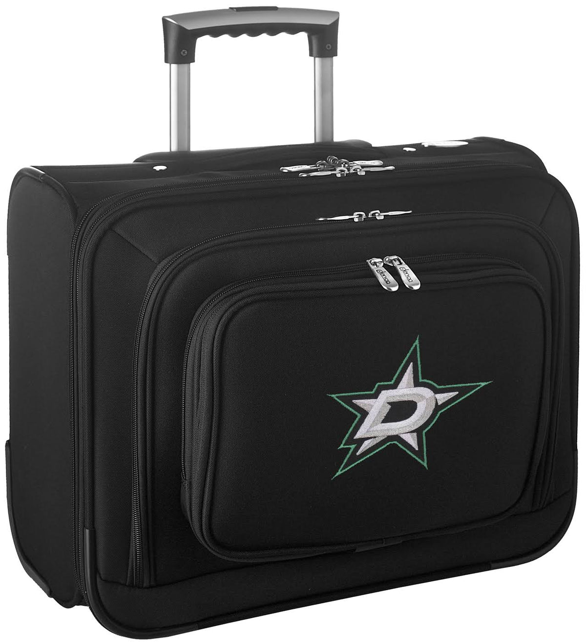 Black 14x22 2-Wheeled Laptop Travel Case P1159